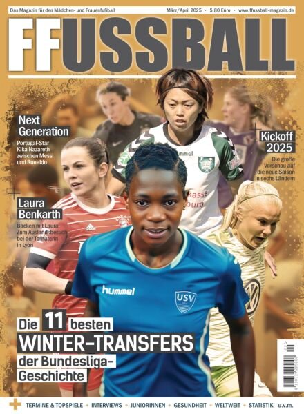 FFussball Magazin – Marz-April 2025 Cover