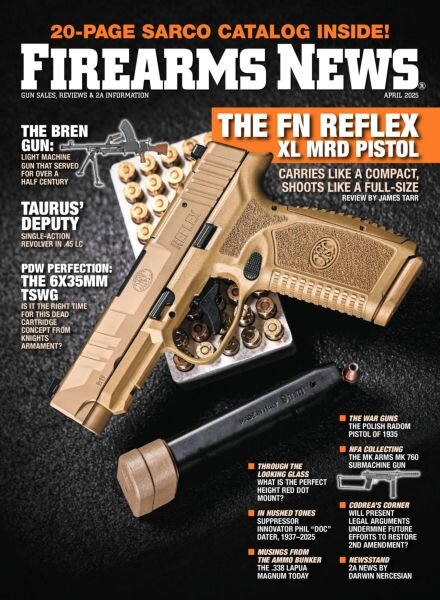 Firearms News – April 2025 Cover