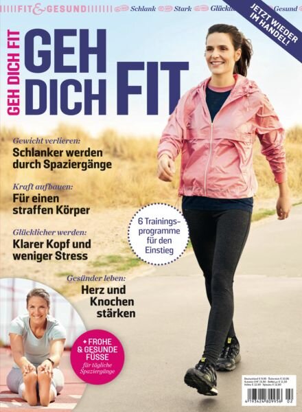 Fit & Gesund – Geh Dich Fit – Marz 2025 Cover
