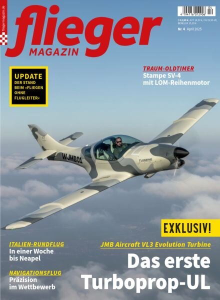 Fliegermagazin – April 2025 Cover