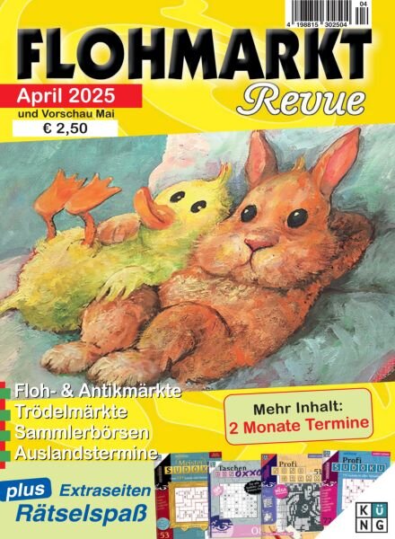 Flohmarkt Revue – April 2025 Cover