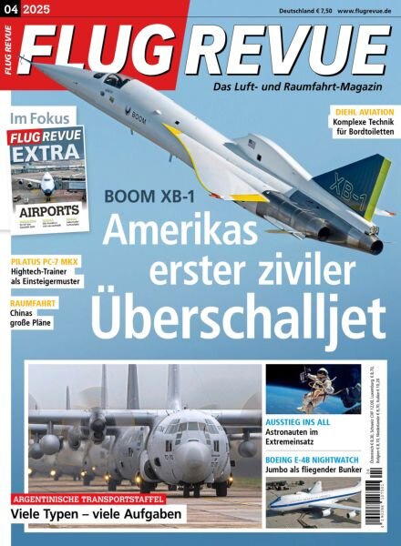 Flug Revue – April 2025 Cover