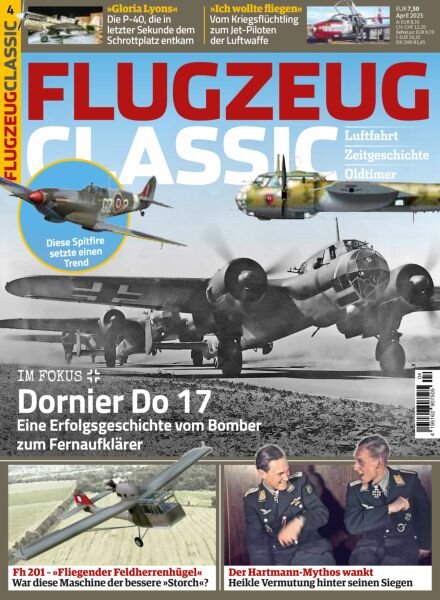 Flugzeug Classic – April 2025 Cover