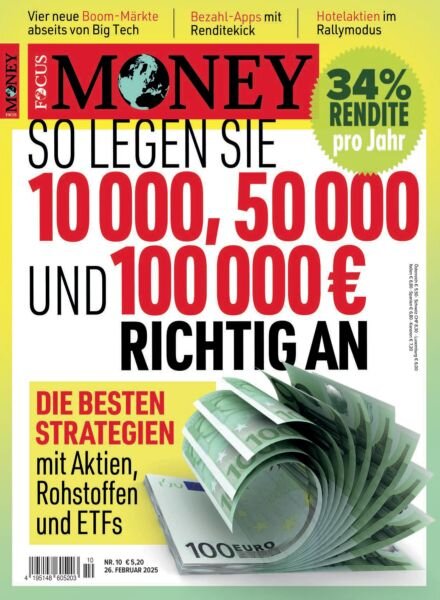 Focus Money – 26 Februar 2025 Cover