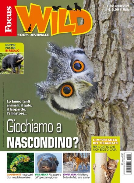Focus Wild – Aprile 2025 Cover