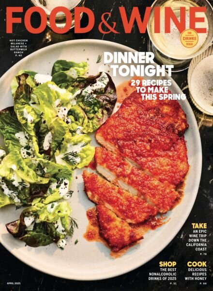 Food & Wine USA – April 2025 Cover