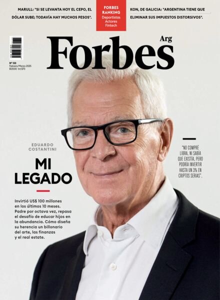 Forbes Argentina – Febrero-Marzo 2025 Cover