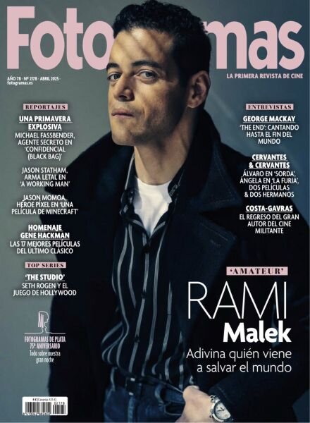 Fotogramas – Abril 2025 Cover