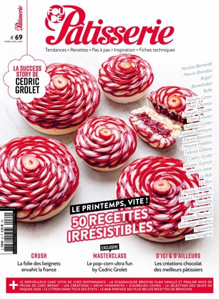 Fou de Patisserie – Mars-Avril 2025 Cover