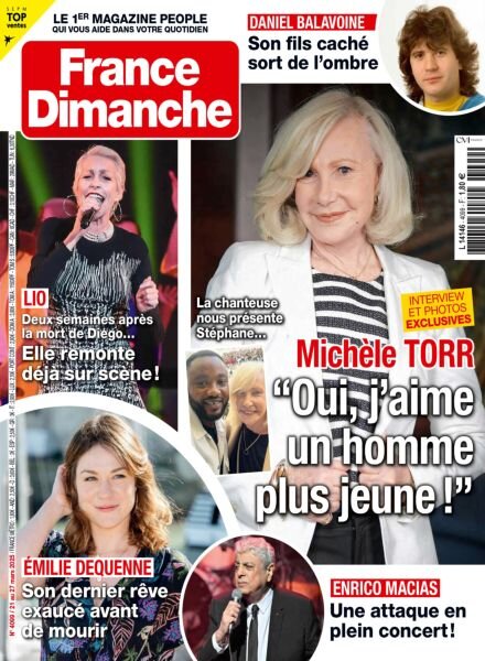 France Dimanche – 21 Mars 2025 Cover