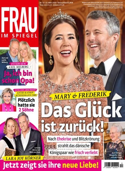 Frau im Spiegel – 12 Marz 2025 Cover