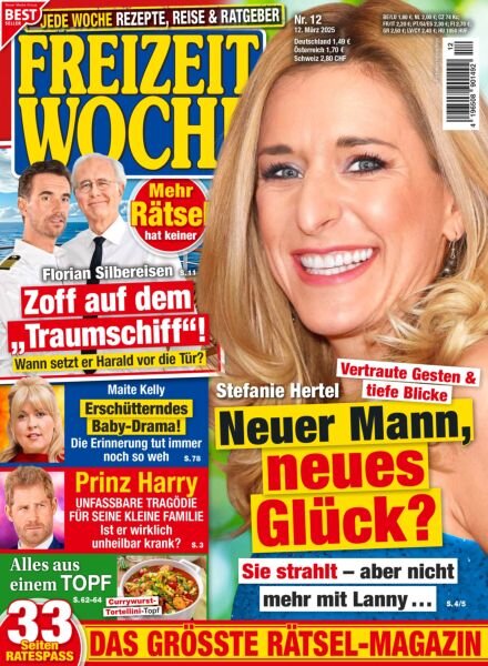 Freizeitwoche – 12 Marz 2025 Cover