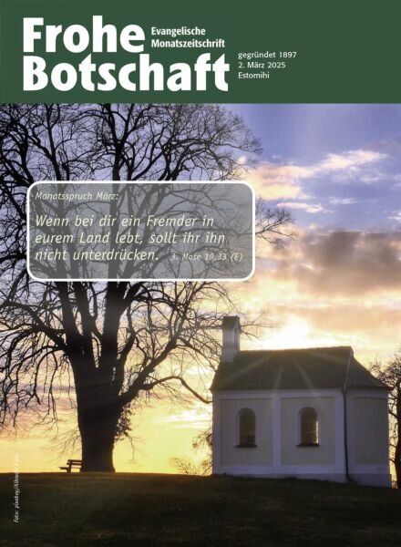 Frohe Botschaft – 2 Marz 2025 Cover