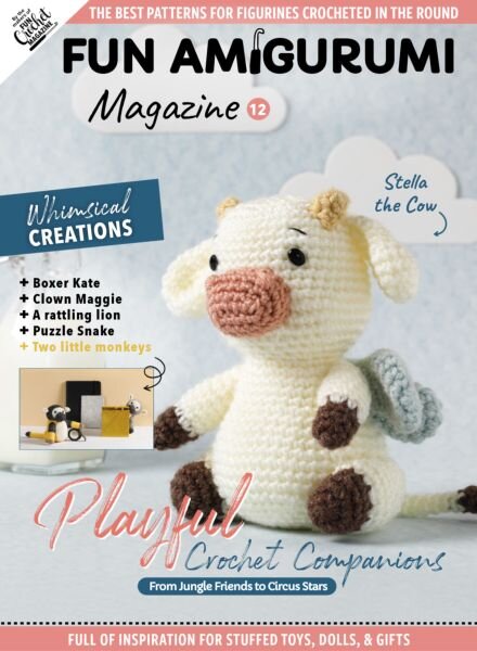 Fun Amigurumi Magazine – Issue 12 2025 Cover