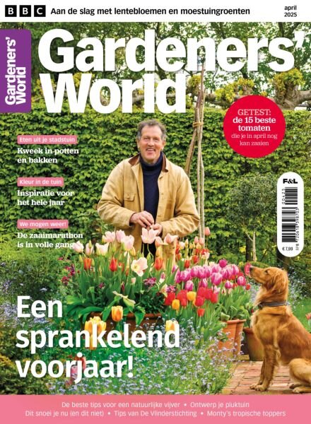 Gardeners’ World Netherlands – April 2025 Cover