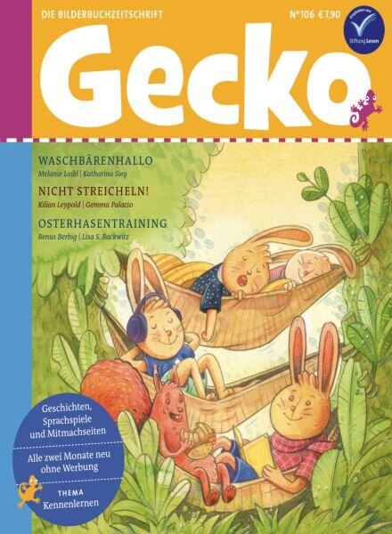Gecko – Marz-April 2025 Cover