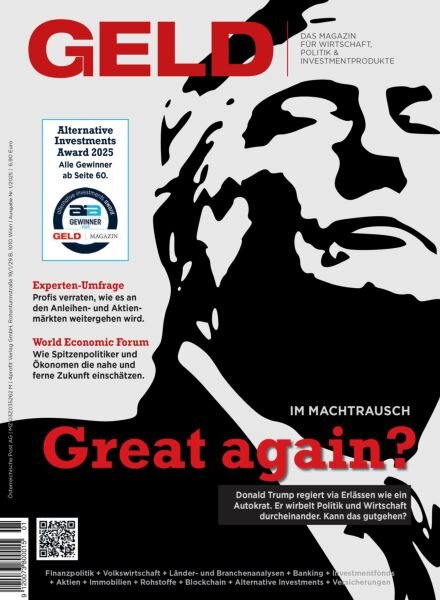 GELD-Magazin – Februar 2025 Cover