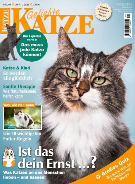 Geliebte Katze – April 2025 Cover