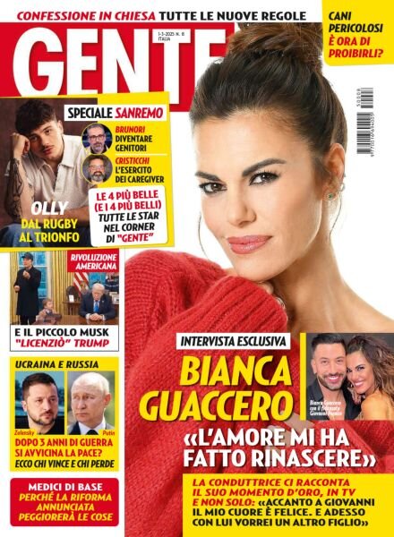 Gente Italia – 1 Marzo 2025 Cover