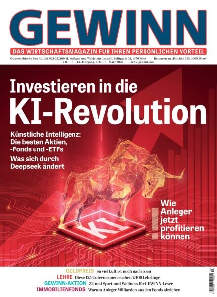 Gewinn – Marz 2025 Cover