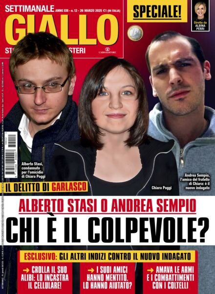 Giallo – 26 Marzo 2025 Cover