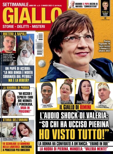 Giallo – 5 Marzo 2025 Cover