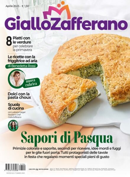 Giallo Zafferano – Aprile 2025 Cover