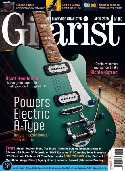 Gitarist Netherlands – April 2025 Cover