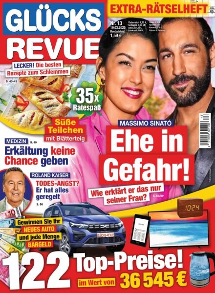 Glucks Revue – 18 Marz 2025 Cover