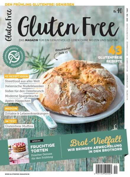 Gluten Free – April-Mai 2025 Cover