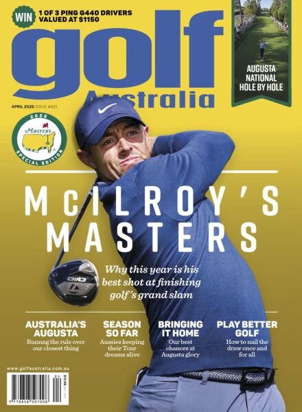Golf Australia – Apr 2025 Cover