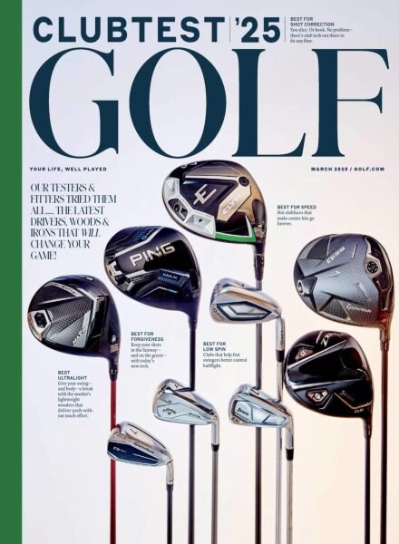 Golf Magazine USA – March 2025 Cover