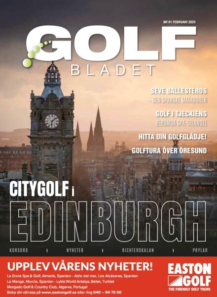 Golfbladet – Februari 2025 Cover
