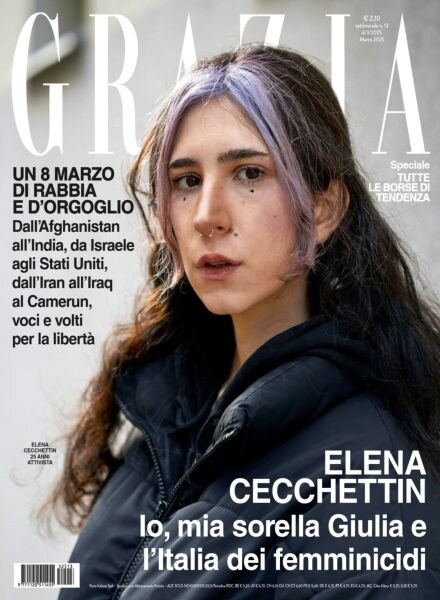Grazia Italia – 6 Marzo 2025 Cover