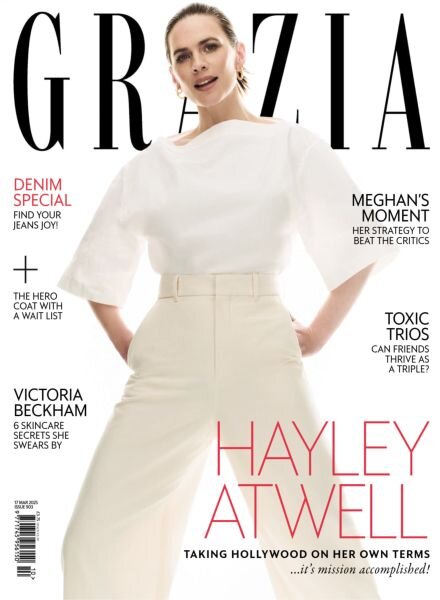 Grazia UK – 17 March 2025 Cover