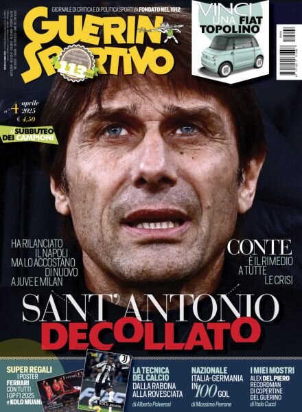 Guerin Sportivo – Aprile 2025 Cover