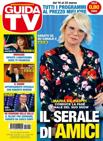 GuidaTV – 11 Marzo 2025 Cover