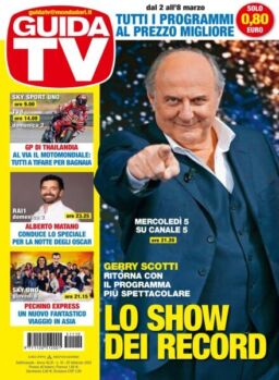GuidaTV – 25 Febbraio 2025