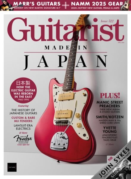 Guitarist – April 2025 Cover