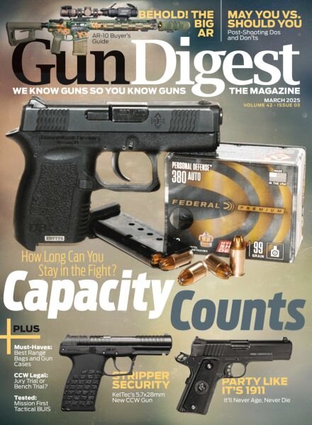 Gun Digest – March 2025 Cover