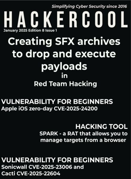 Hackercool – January 2025 Cover