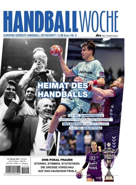Handballwoche – 25 Februar 2025 Cover