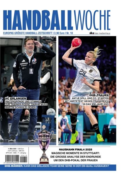 Handballwoche – 4 Marz 2025 Cover