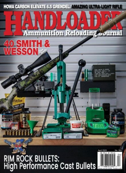 Handloader – April 2025 Cover