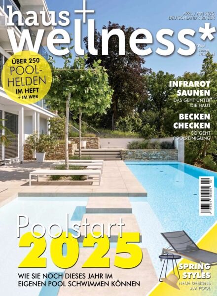 Haus+Wellness – April-Mai 2025 Cover