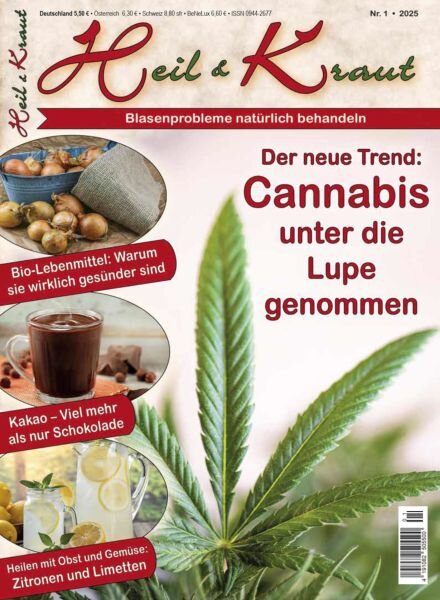 Heil & Kraut – N 1 2025 Cover