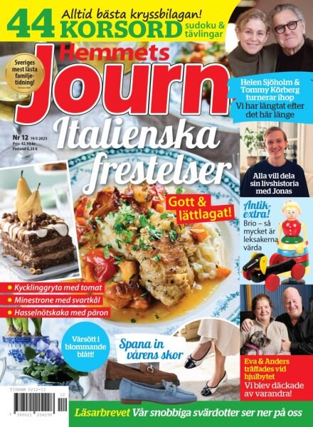 Hemmets Journal – 19 Mars 2025 Cover
