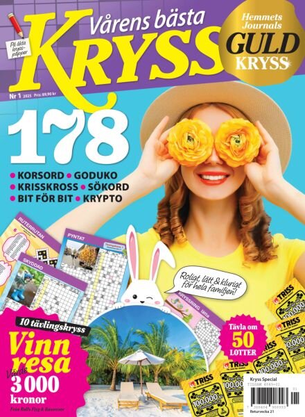 Hemmets Journal Guldkryss – 19 Mars 2025 Cover