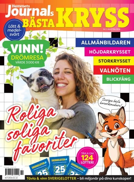 Hemmets Journals Basta Kryss – 12 Mars 2025 Cover