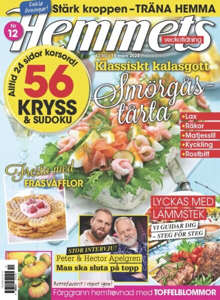 Hemmets Veckotidning – 19 Mars 2025 Cover